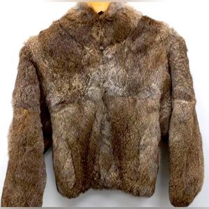 Vintage KC Collections 100% Authentic Rabbit Fur Jacket
